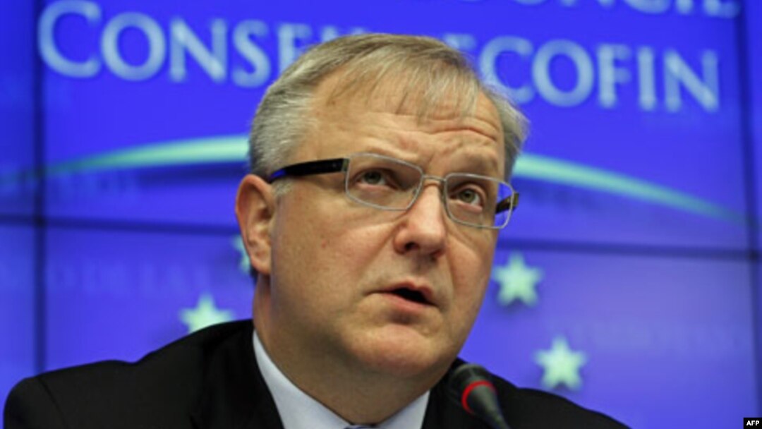 Kepala Urusan Ekonomi Uni Eropa, Olli Rehn mengatakan langkah Latvia untuk bergabung zona Euro merupakan sinyal positif bagi kawasan itu (foto: dok). 