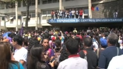 Venezuela: estudiantes definen estrategias de protesta