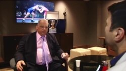 گفت و گوی علی عمادی با رئیس فدراسیون جهانی کشتی