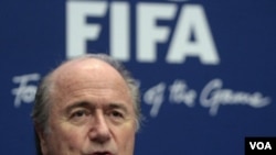 Presiden FIFA Sepp Blatter.