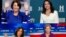 Demokratik partiyadan prezidentlikka da'vogar ayollar. Eymi Klobuchar (yuqorida chapda), senator, 59 yoshda; Tulsi Gabbard (yuqorida o'ngda), kongressmen ayol, 38 yoshda; Elizabet Uorren (quyida o'ngda), senator, 70 yoshda; Kamala Xarris, senator, 55 yoshda