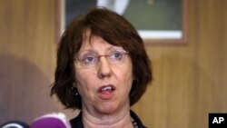 Catherine Ashton mengatakan Uni Eropa prihatin kebijakan ketat Tiongkok di Tibet telah mengakibatkan ketidakpuasan yang meningkat di wilayah tersebut (Foto: dok).