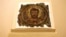A rare mosaic depicting Saint Mark is displayed at the Byzantine Museum after its return to Cyprus, in Nicosia, Nov. 21, 2018. 