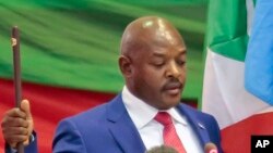 Pierre Nkurunziza, président du Burundi. (AP Photo/Gildas Ngingo)