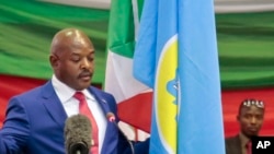 Pierre Nkurunziza, président du Burundi