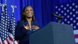 FILE - Laphonza Butler speaks during an event in Washington, June 23, 2023.