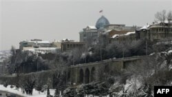 Тбилиси. Вид на Президентский дворец