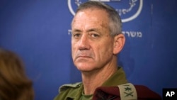 Pensiunan Letnan Jenderal Benny Gantz (foto: dok).