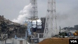 PLTN Fukushima Daiichi yang mengalami kebocoran sejak bencana gempa dan tsunami 11 Maret.