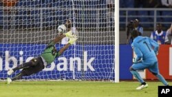 Un match lors de la Coupe africaine des nations le 8 février 2015.