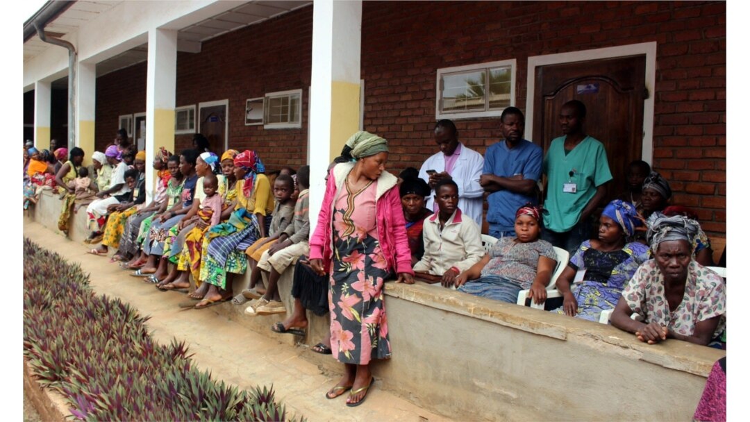 Congolese patients wait to receive medical attention from Dr. Denis Mukwege, at the Panzi Hospital in Bukavu, South Kivu Province in the Democratic Republic of Congo, Oct. 5, 2018.