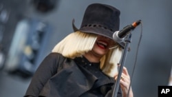 FILE - Sia performs at Wango Tango 2015 at StubHub Center.