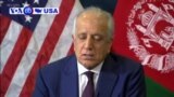 VOA60 America - Talk to Kabul, US Envoy Tells Taliban