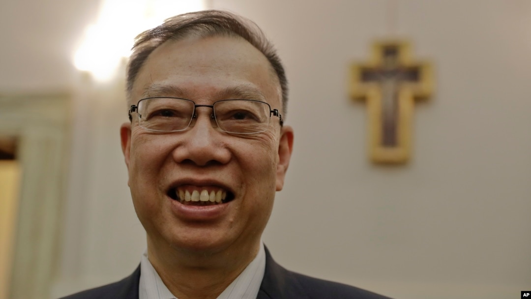 Cựu Thứ trưởng Bộ Y tế Trung Quốc Huang Jiefu tham dự hội nghị về buôn bán nội tạng do Vatican chủ trì năm 2017.