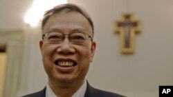 Cựu Thứ trưởng Bộ Y tế Trung Quốc Huang Jiefu tham dự hội nghị về buôn bán nội tạng do Vatican chủ trì năm 2017.