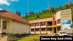 Les bureaux de l'Observatoire Volcanologique de Goma, un observatoire qui surveille les activités du Volcan Nyiragongo. Goma, RDC, le 12 Septembre 2021.