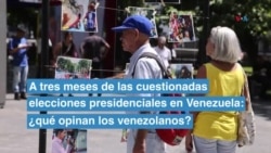 A tres meses de las cuestionadas elecciones presidenciales en Venezuela ¿qué opinan los venezolanos?