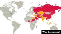 گزارش سال ٢٠١٩ کمیسیون نظارتی ایالات متحده در امور آزادی مذاهب در جهان