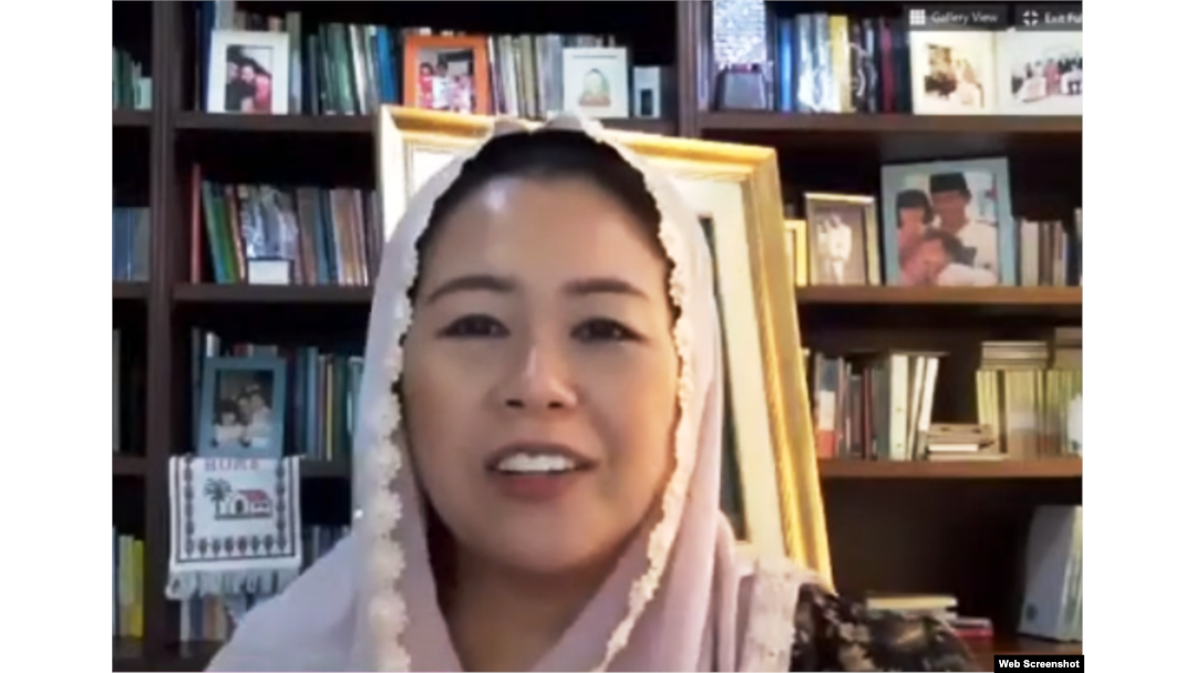 Direktur Wahid Institute, Zannuba Ariffah Chafsoh atau Yenny Wahid. (Foto: Screenshot)