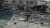 Palestinians Turn to Rebuilding Gaza