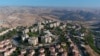 Pemukiman Yahudi di kawasan Maale Adumim di Tepi Barat yang diduduki Israel, 29 Juni 2020. (Foto diambil dengan drone)