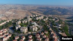 Pemukiman Yahudi di Maale Adumim, Tepi Barat yang diduduki Israel, 29 Juni 2020. (Foto: dok).