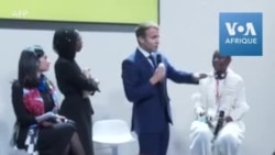 Arrivée de Macron à un sommet Afrique-France au format inédit