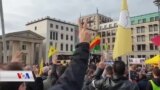 خۆپێشاندان له‌ ئاڵمان به‌رامبه‌ر به‌ هێڕشی تورکیا بۆ سه‌ر کورده‌کان له‌ سوریا