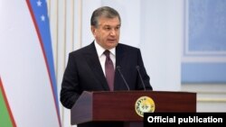 O'zbekiston Prezidenti Shavkat Mirziyoyev