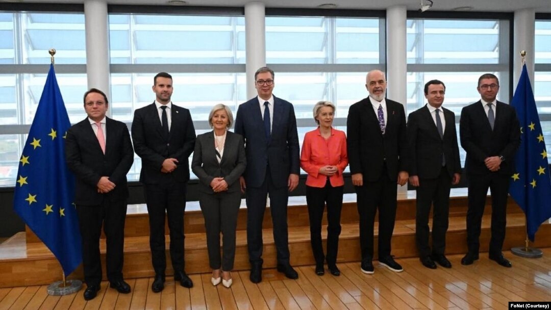 Predsednica Evropske komisije Ursula fon der Lajen organizovala je radni ručak sa liderima Zapadnog Balkana
