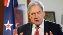 Menteri Luar Negeri Selandia Baru Winston Peters (foto: dok). 