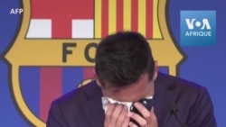 Messi dit n'avoir "jamais imaginé" quitter le Barça