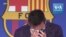 Messi dit n'avoir "jamais imaginé" quitter le Barça