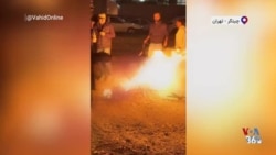 جشن چهارشنبه سوری در چیتگر، تهران، و خواندن سرود «ای ایران» - سه‌شنبه ۲۶ اسفند
