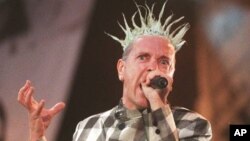 Джонни Роттен, солист группы Sex Pistols, основателей панк-движения
