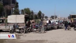 Qedexekirina Motosîkletan li Bajarê Reqqa
