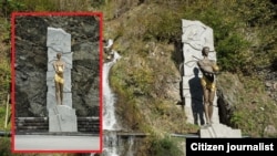 2007 წელს, გახსნილმა პრომეთეს ძეგლმა თბილისიდან, 2009 წელს, მოულოდნელად ბორჯომში გადაინაცვლა