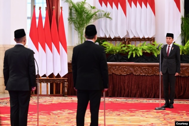 Meskipun hanya menjabat kurang dari dua bulan Mensos Gus Ipul menyatakan akan maksimal dalam bekerja sesuai dengan arahan Presiden Jokowi. (Biro Setpres)
