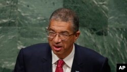 Lionel Zinsou, Premier ministre béninois, candidat à la présidentielle de février 2016.