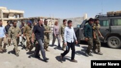 سەردانی نێردراوی سەرۆکی ئەمەریکا بۆ نزیک شاری ڕەققە