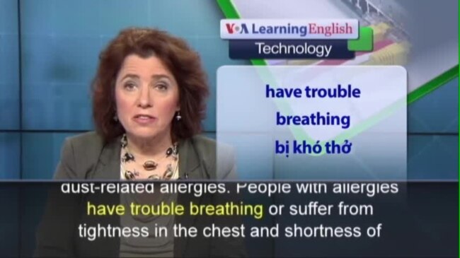 Phát âm chuẩn - Anh ngữ đặc biệt: Allergy Fighting Material (VOA)