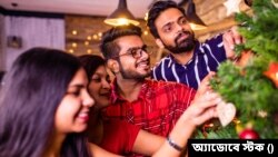 বড়দিন ও নতুন বছর উদযাপন। (ছবি- অ্যাডোবে স্টক) 