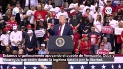 Donald Trump apoya a Venezuela, Cuba y Nicaragua: "Estados Unidos jamás será un país socialista"