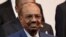 FILE - Sudan's President Omar al-Bashir is seen ahead of the African Union summit in Johannesburg, South Africa, June 14, 2015. 