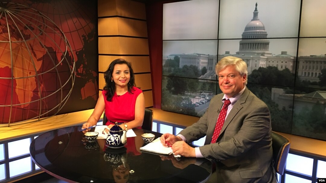 Roger Kangas, NESA, NDU and Navbahor Imamova, VOA Uzbek, June 8, 2018