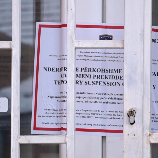 Zatvaranje institucija u sistemu Srbije južno od Ibra na Kosovu