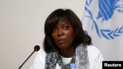 Ertharin Cousin, directrice exécutive du Programme alimentaire mondial (PAM), 2 septembre 2016.