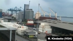 The port of Douala on the Atlantic Coast of Cameroon, Jan. 10, 2018, is the nearest seaport for Chad and the Central African Republic.