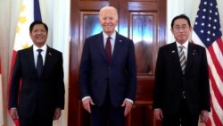 Lãnh đạo Mỹ, Nhật và Philippines họp thượng đỉnh mới đây ở Mỹ.