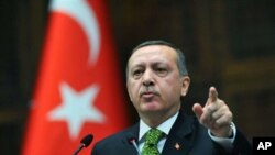 Turkey's prime minister Recep Tayyip Erdogan (file photo)